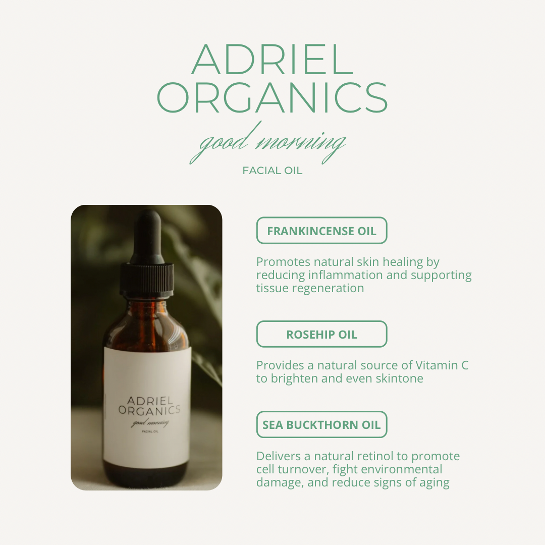 Good Morning Facial Oil, 2 oz.