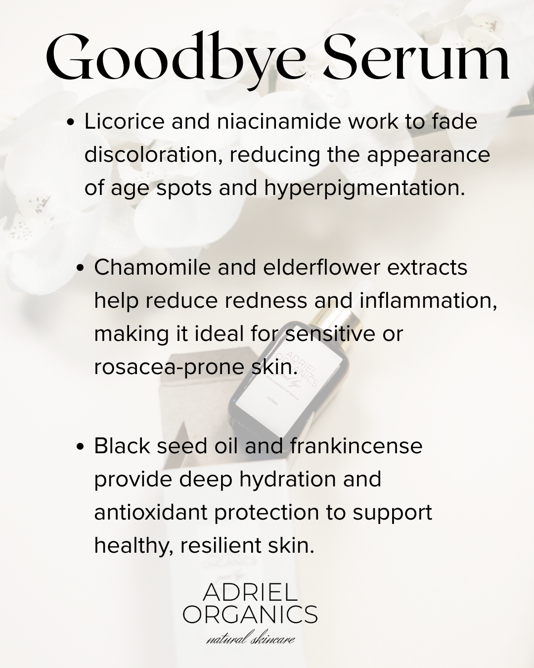 Good Bye Skin Corrector Serum, 1 oz.