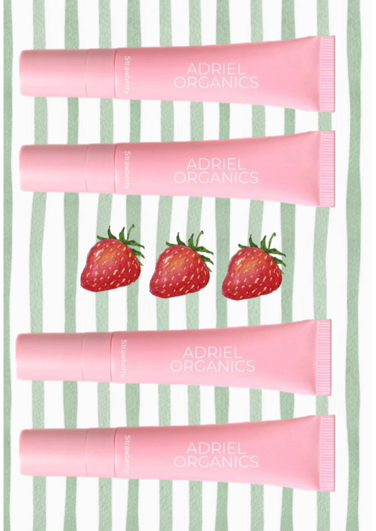 Lip Service Strawberry Lip Balm, .5 oz.
