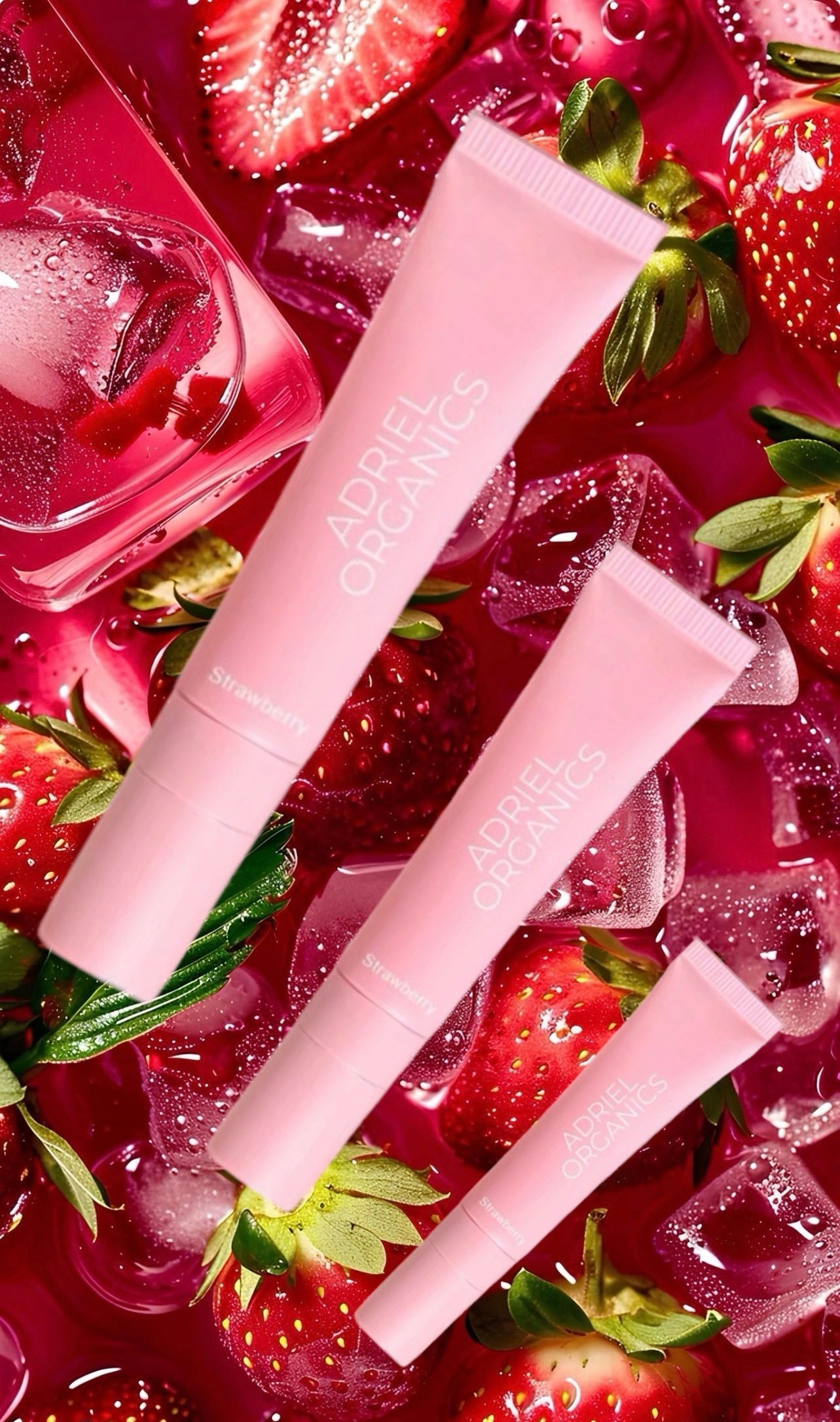 Lip Service Strawberry Lip Balm, .5 oz.